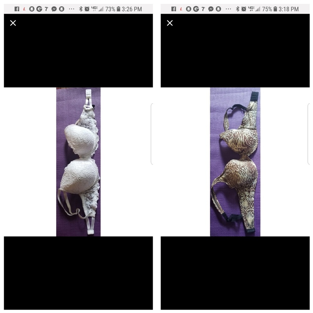 Bundle of 2 sexy bras